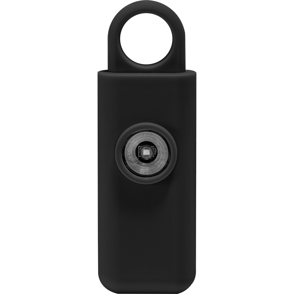 Panic Alarm 130dB with Strobe, Black, supplier product photograph