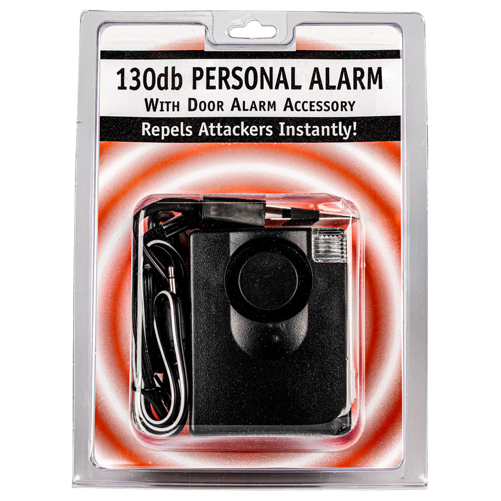 3-in-1 130dB Alarm with Light, supplier product photograph